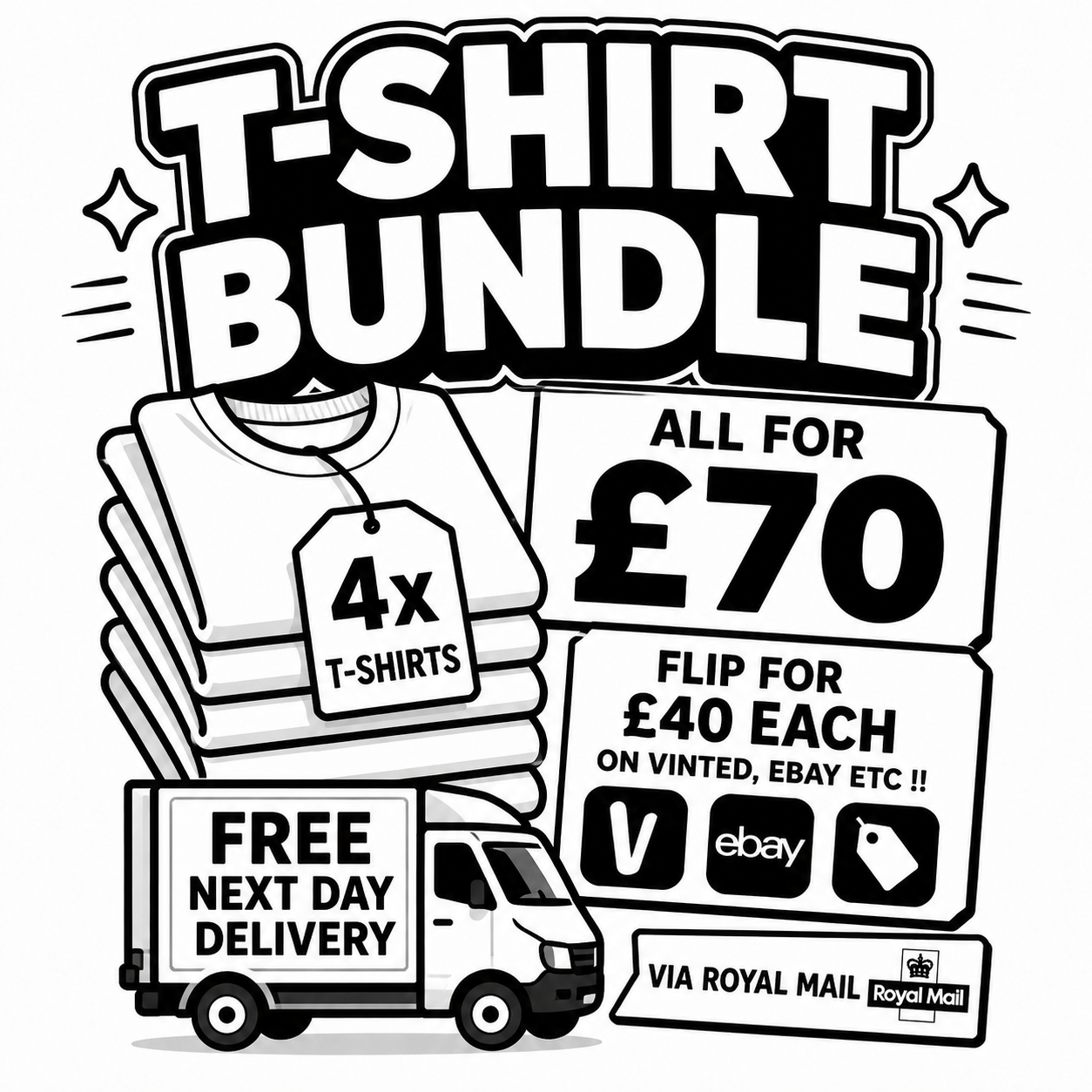 T-shirt bundle
