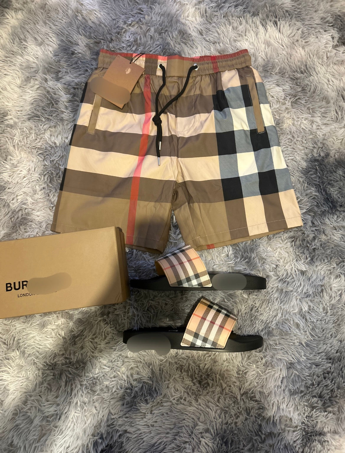 Berry Shorts & Slides (CLEARANCE)
